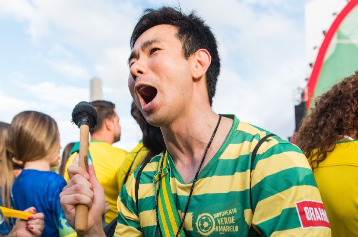 Movimento Verde e Amarelo - Primeiro Jogo | Luciano Braz Fotografia